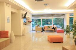 Lobby des Hotels Cieplice