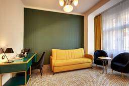 Suite im Hotel Wolker mit luxuriösem Design