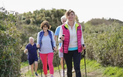 senioren nordic walking