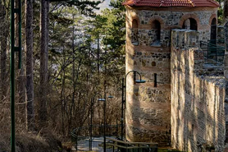 Die mittelalterliche Festung Hisarljka in Bulgarien