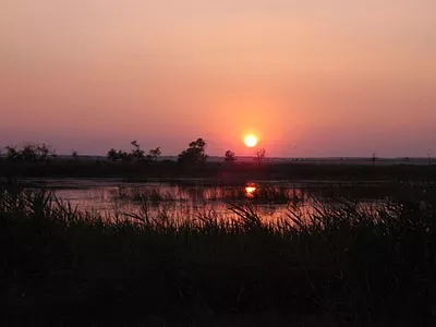 See, Sonnenuntergang, Bulgarien