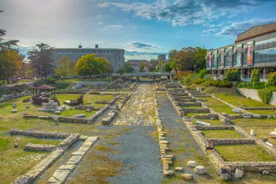 Antike Ruinen in Stara Zagora, Bulgarien