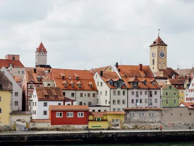 Architektur, Regensburg, Bayern Bild