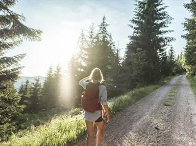 Wandern in den Alpen