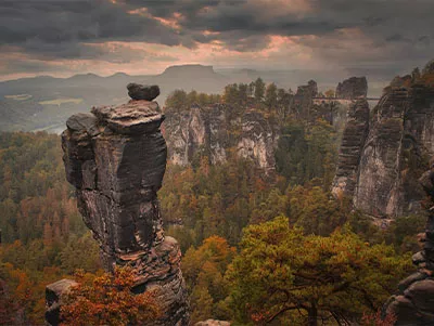 Bastei, Lohmen, Sachsen, Deutschland