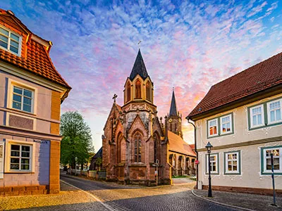 Kirche, Heilbad Heiligenstadt, Deutschland