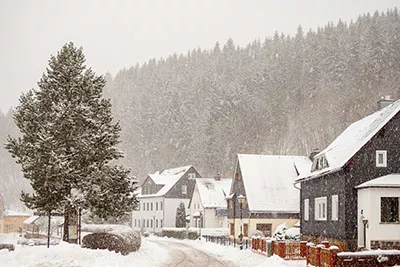 Winter Stützerbach, Deutschland