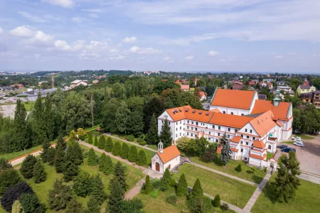 Salzbergwerk, Graduierungsturm, Bahnhof und Architektur in Wieliczka, Kleinpolen