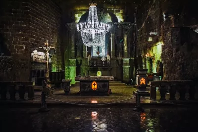 Salzbergwerk Wieliczka, Kirche, Bergwerk Bild