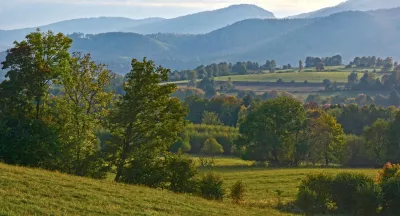 Gebirge, Niederschlesien, Polen