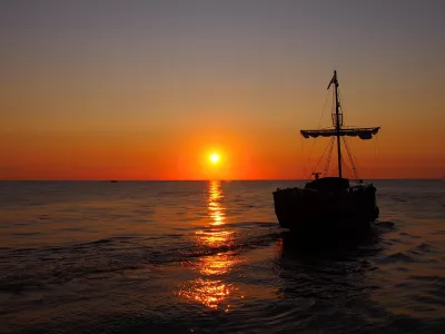 Meer, Die Ostsee, Kutterbild