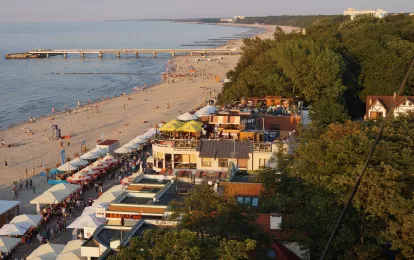 Der Strand in Kolberg