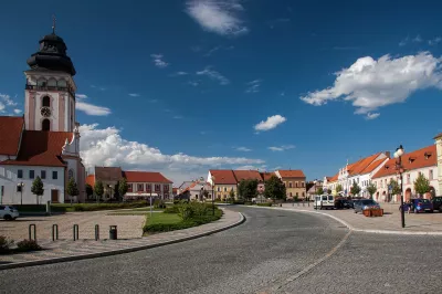 Bechyňe, Tschechische Republik, Stadtplatz