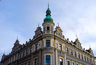 historisches Gebäude im Stadtzentrum