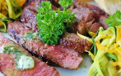 Steak, Fleisch, Rindersteak Bild