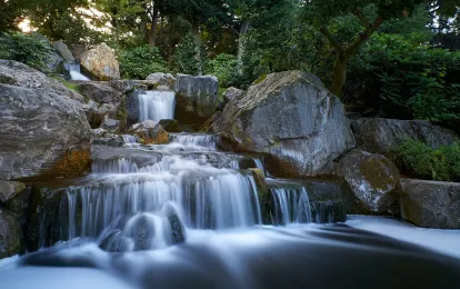 Wasserfall, Natur, Landschaftsbild