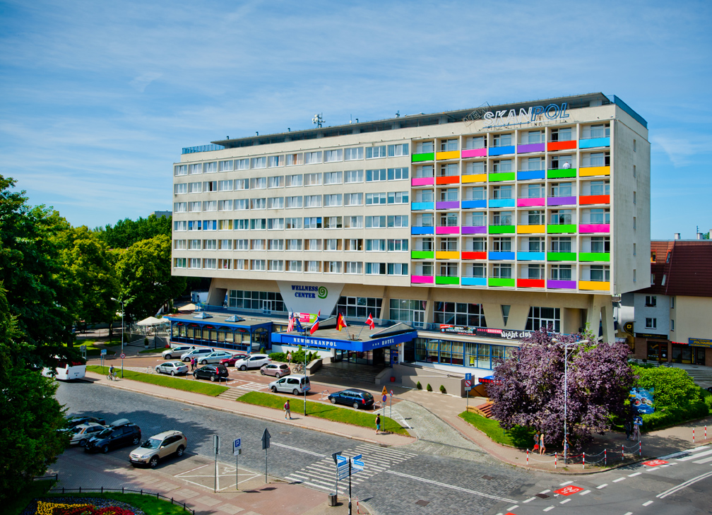 Fassade des Hotels New Skanpol