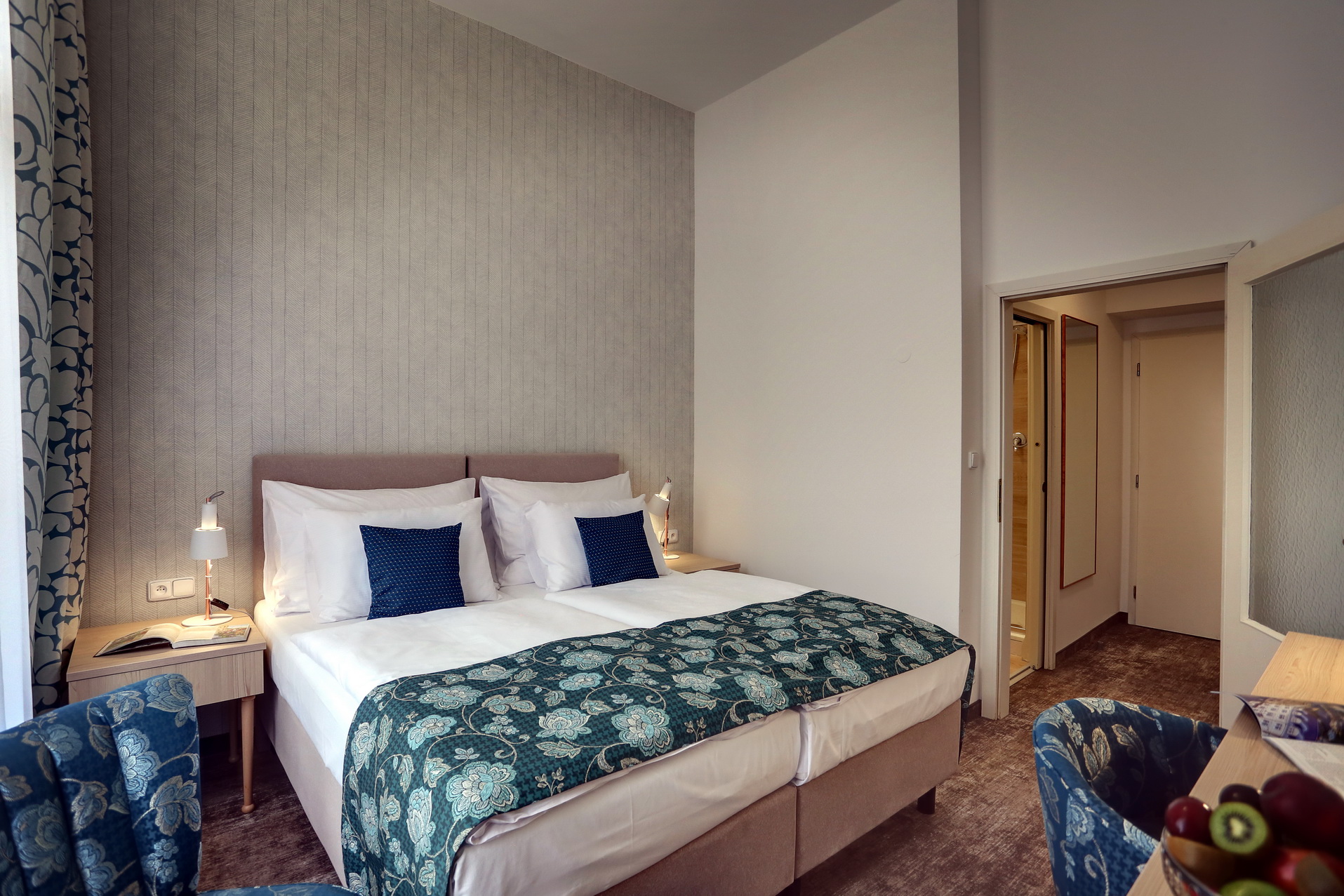 Doppelzimmer Comfort Plus mit Badblick