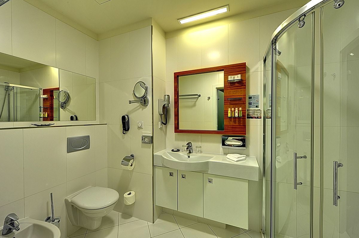 Badezimmer im Superior Zimmer