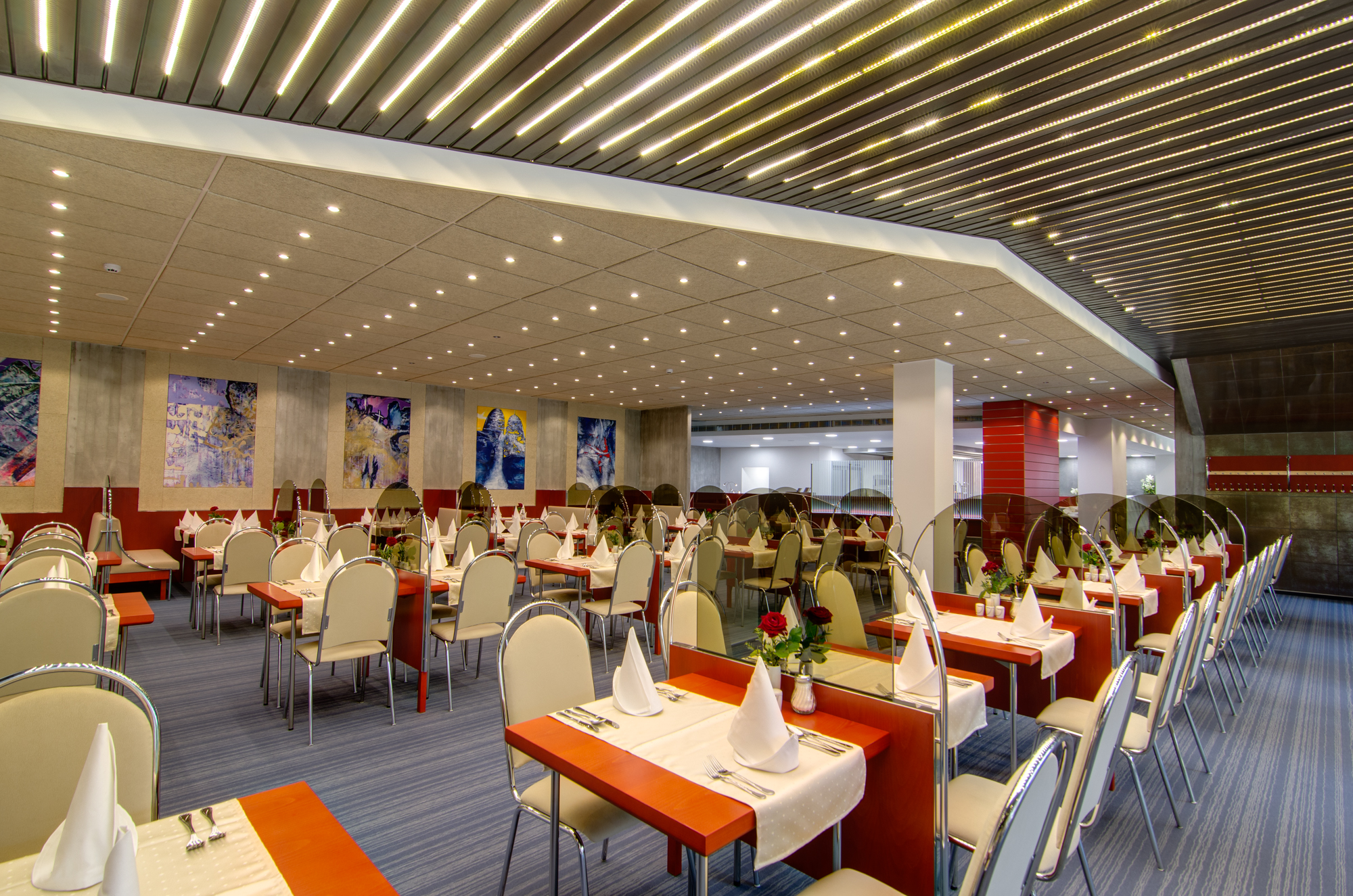 Elegantes Restaurant im Spirit Hotel Thermal Spa