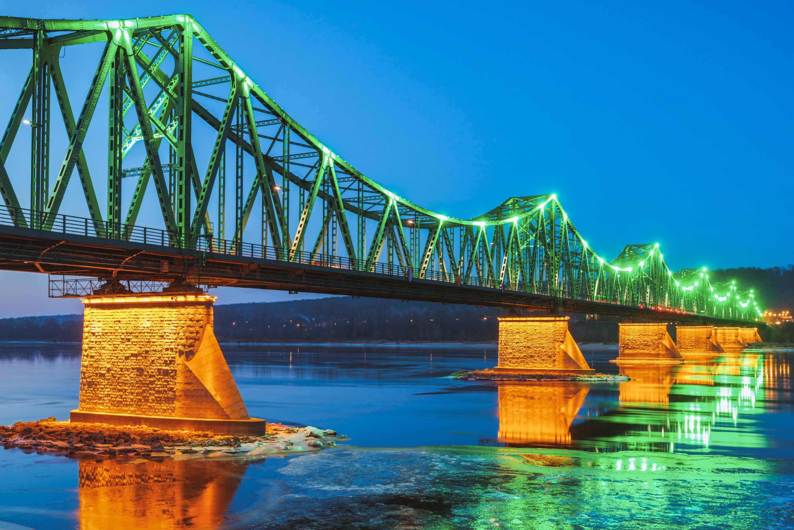 Rydz-Smigly-Brücke in Wloclawek, Polen