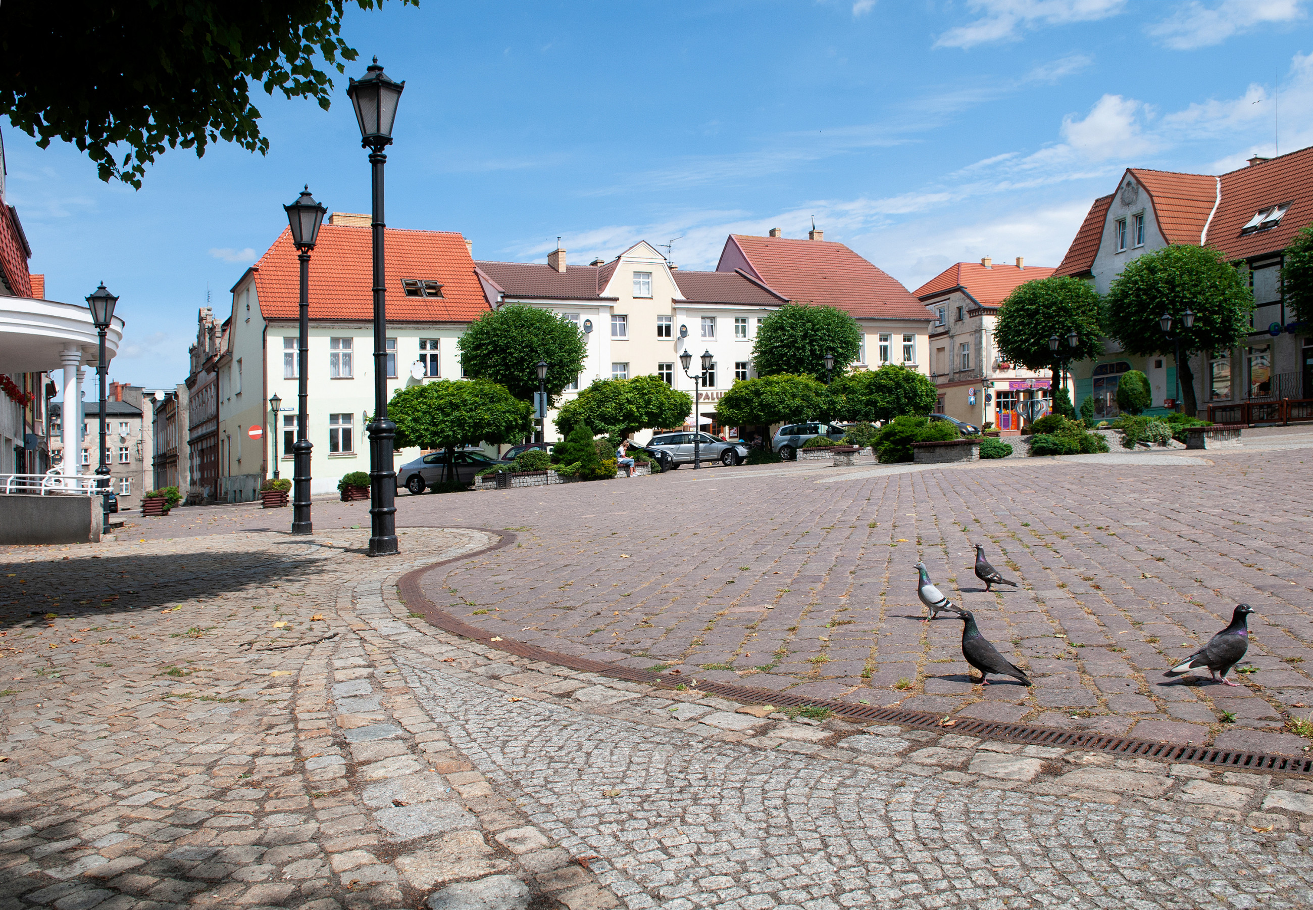 Innenstadt von Kurort Polczyn Zdroj