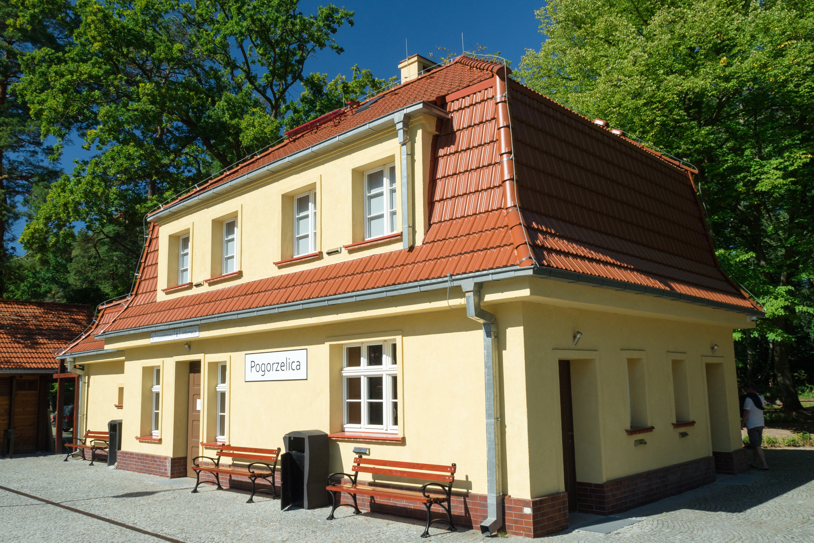 Bahnhof in Pogorzelica