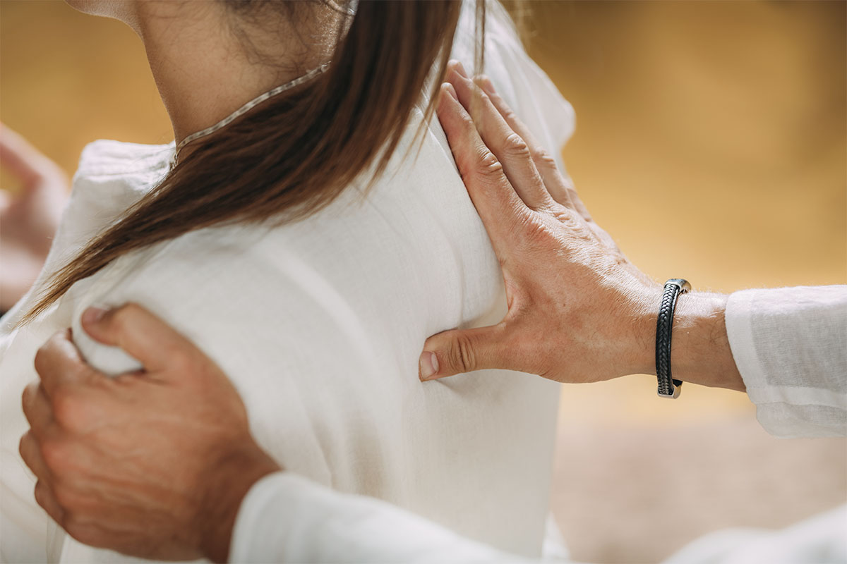 Shiatsu - Kraftpunktmassage zur Wiederherstellung der Energie